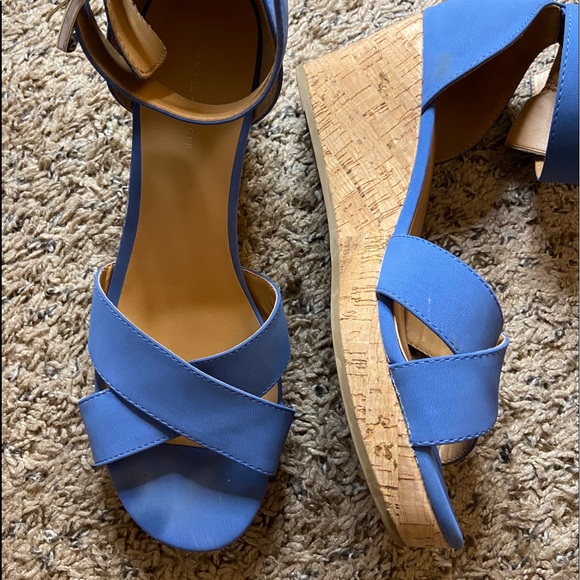 Blue Tommy Hilfiger Wedges - Picture 2 of 4